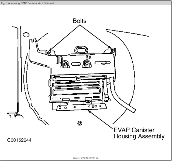Vapor Canister Where Is the Vapor Canister on a 2002 Mercury