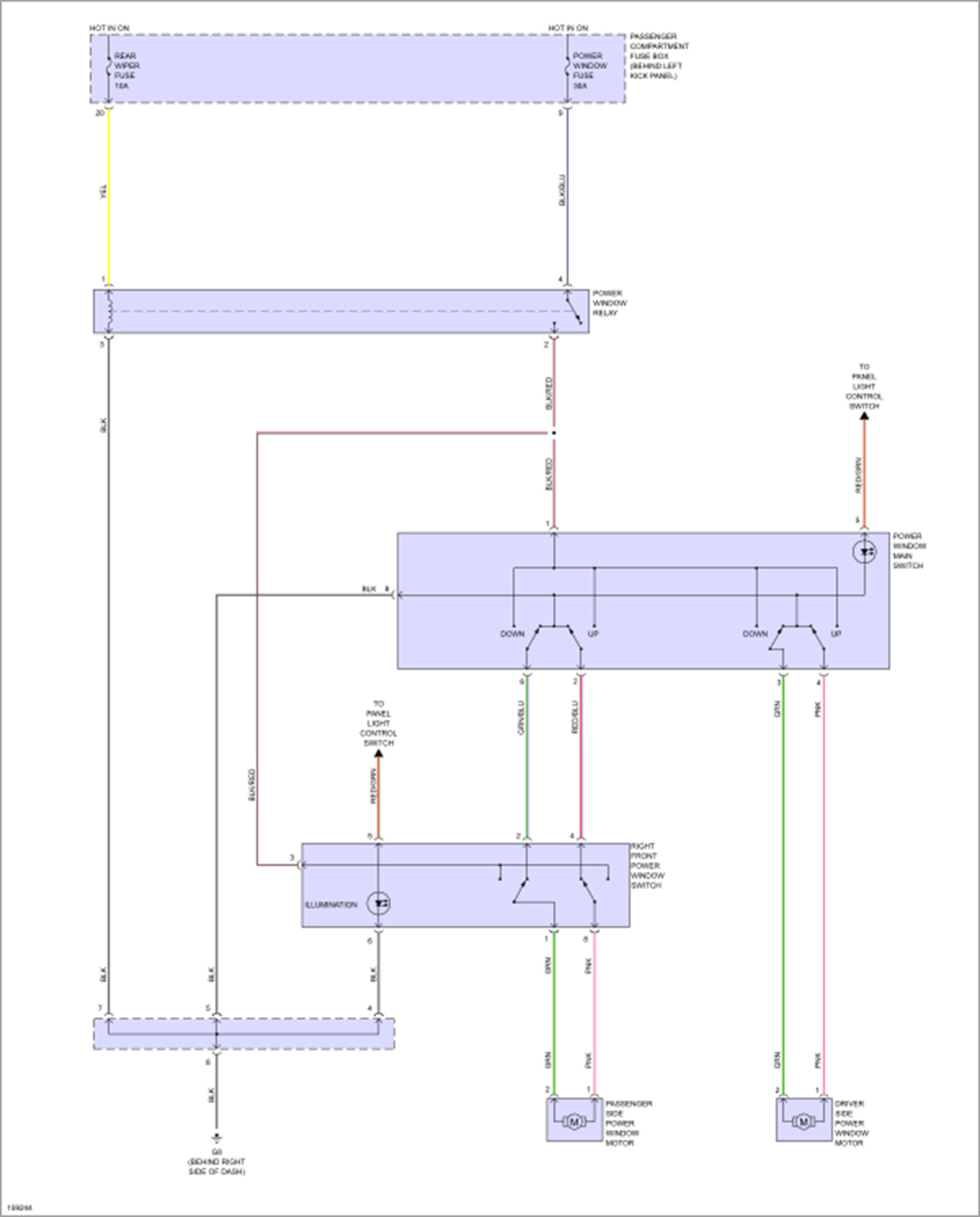 Rear Window Switch Not Working I Cannot Operate the Right Hand