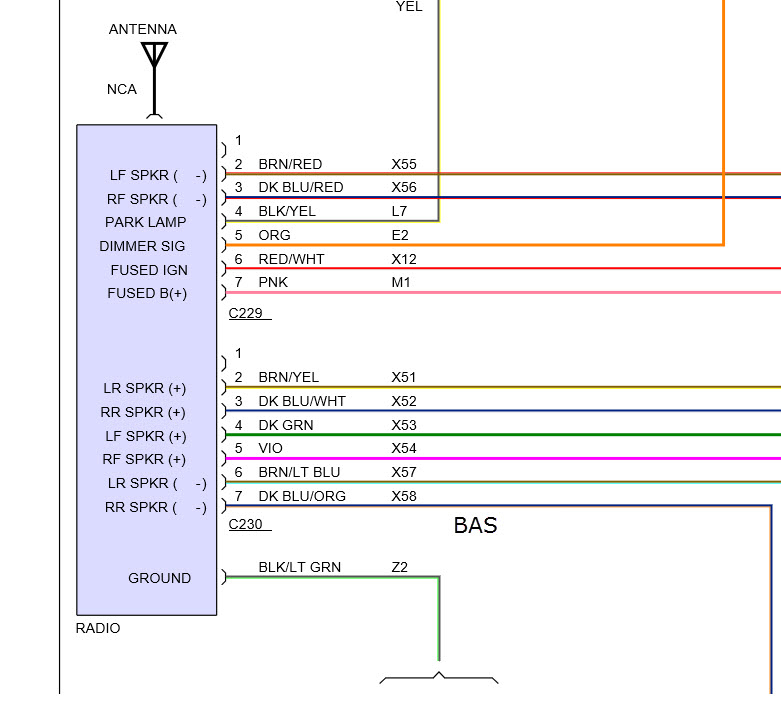 Dodge Factory Radio Wiring Diagram