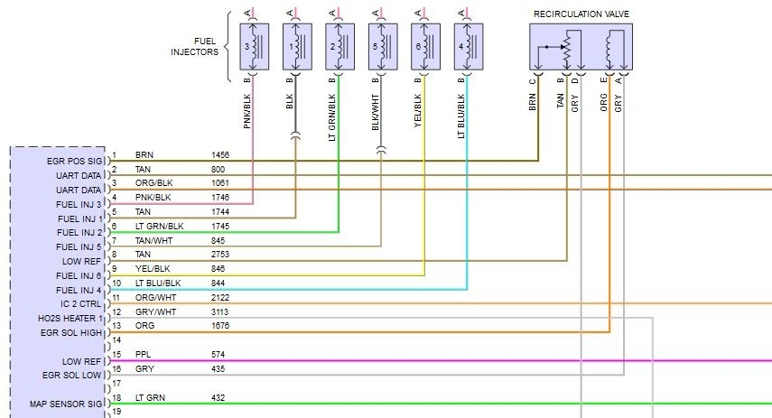 EGR Valve Wiring Diagram Needed: Does Anyone Have An EGR Wiring