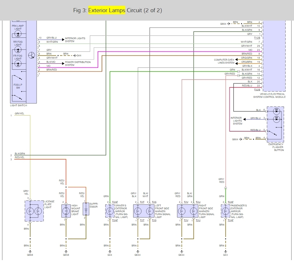 Audi Tailight Wiring Diagram - Wiring Diagrams