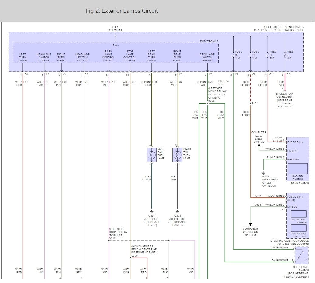 2007 Dodge Caliber Headlight Wiring Diagram from www.2carpros.com