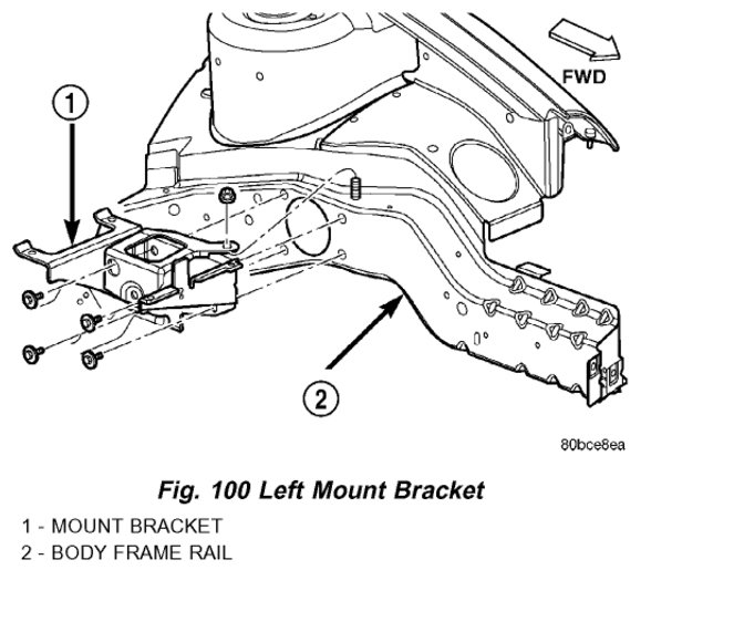 2002 Dodge Neon Front Motor Mount Replacement the 2002 Neon Has a...