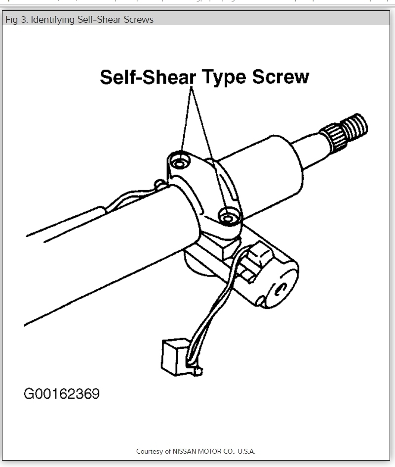 Steering Lock Stuck, Key Won't Turn, 98 Frontier
