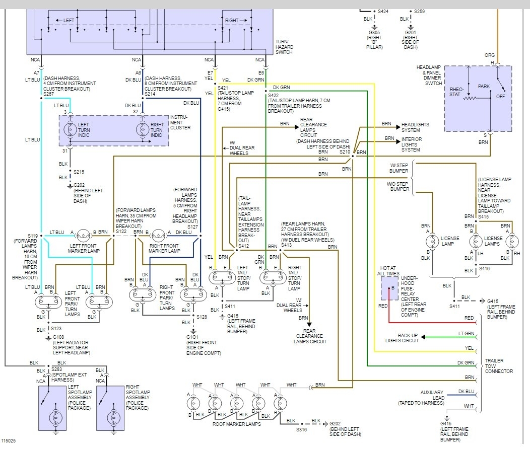 99 Yukon Brake Controller Wiring Diagram