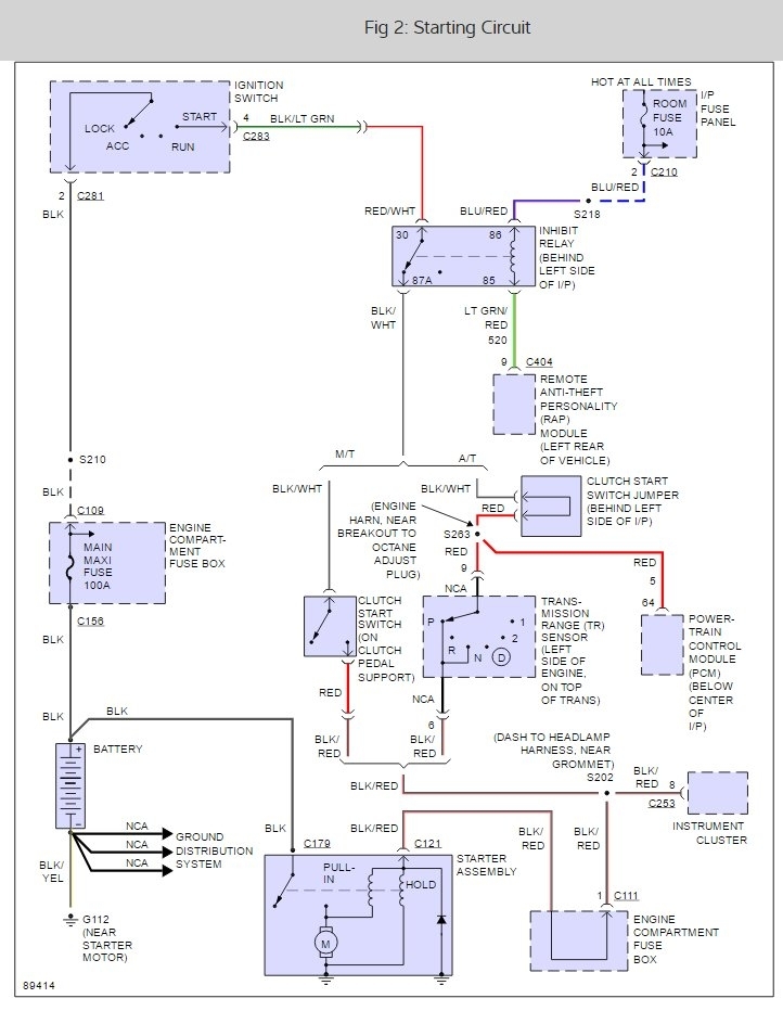 Wiring Diagram For 1997 Ford Escort from www.2carpros.com