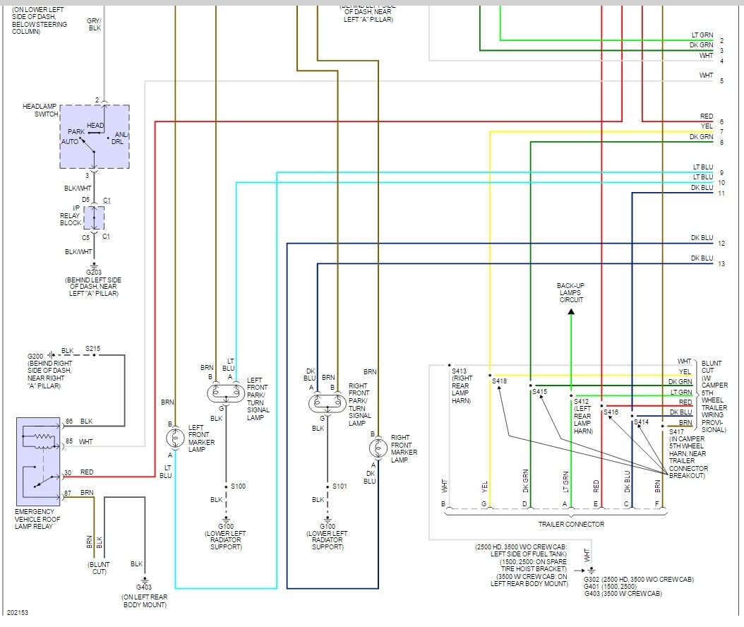 Tail Light Wiring Diagram Chevy from www.2carpros.com