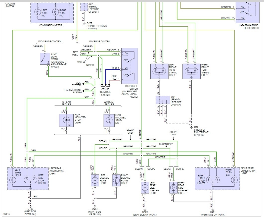 2001 Mitsubishi Mirage Stereo Wiring Diagram