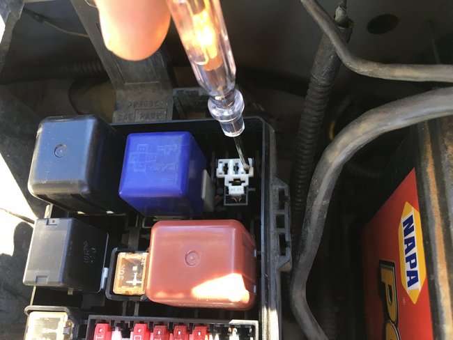 Toyota Pickup Fuel Pump Relay Location