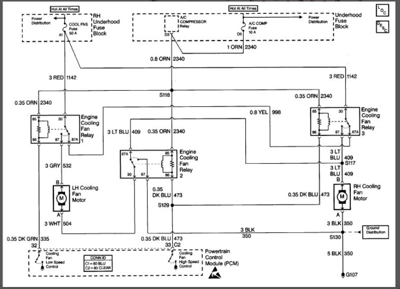 Radiator Fan Relays I Have Located the Cooling Fan Relays in My