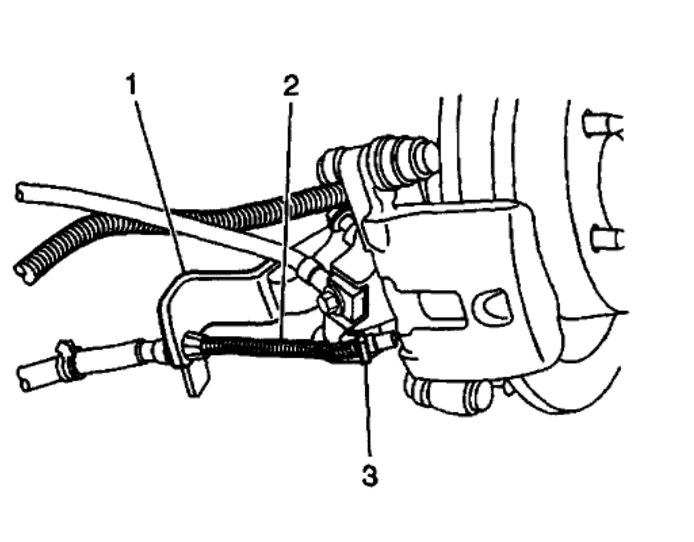 Parking Brake Cable Brakes Problem 6 Cyl Front Wheel Drive 118,00...