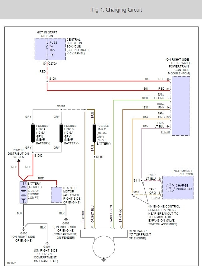 Check Charging System Alert: I Have a 2003 Lincoln Navigator, 5.4