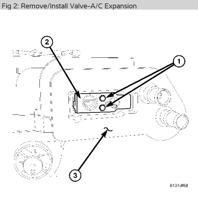Expansion Valve How Do I Remove They Expansion Valve and the