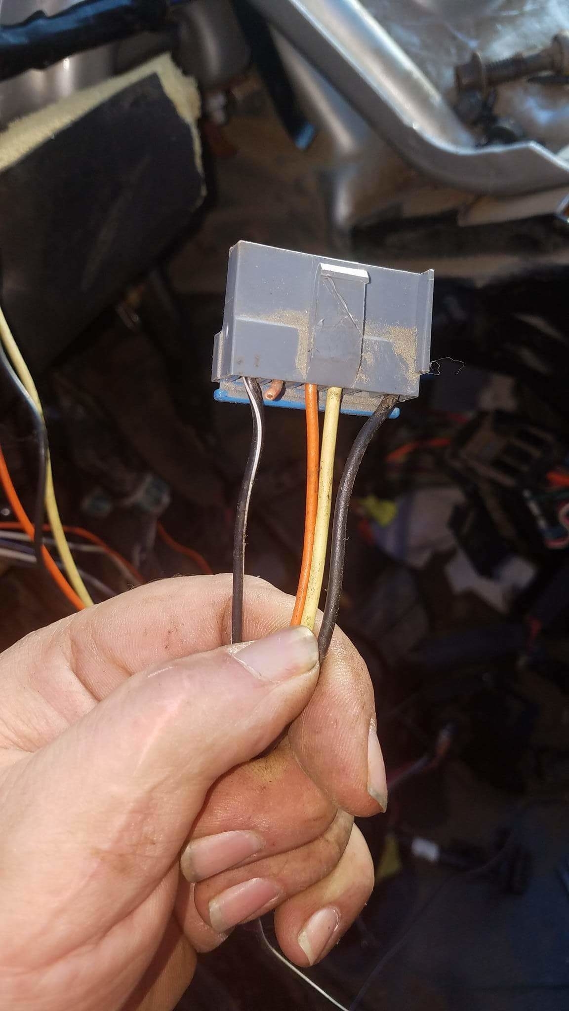 Wiring Harness the Power Supply for the Locks and Doors Has Been