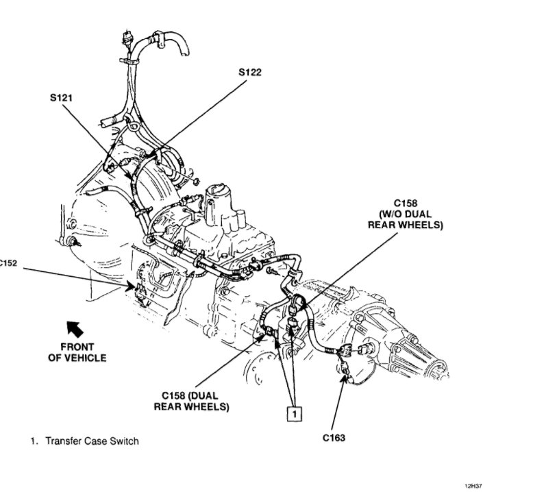 Ford Transfer Case Wiring Diagram