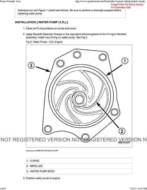 Water Pump Location Where Is the Water Pump Located or Can Give a...
