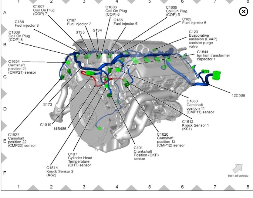 2011 Ford F150 3.5 Ecoboost Crankshaft Position Sensor Location