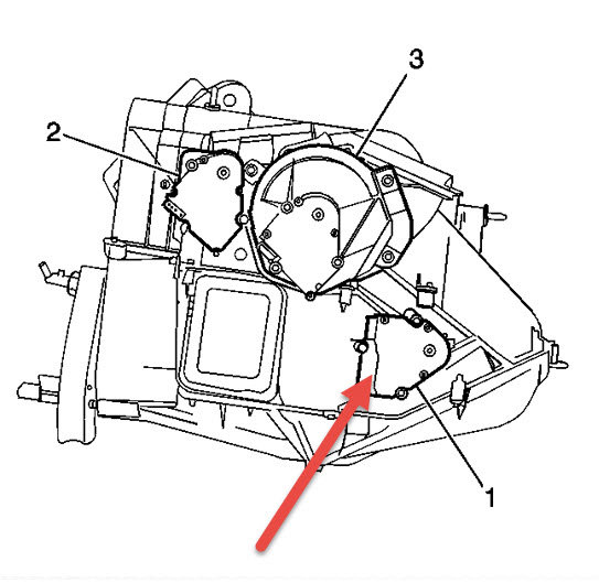 Drivers Side Blend Door Actuator Location Hi, I Am Looking