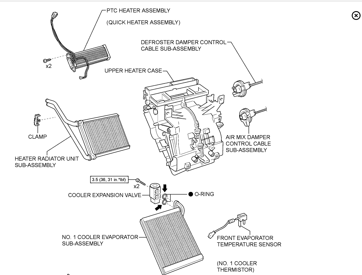Blend Door Actuator Diagram