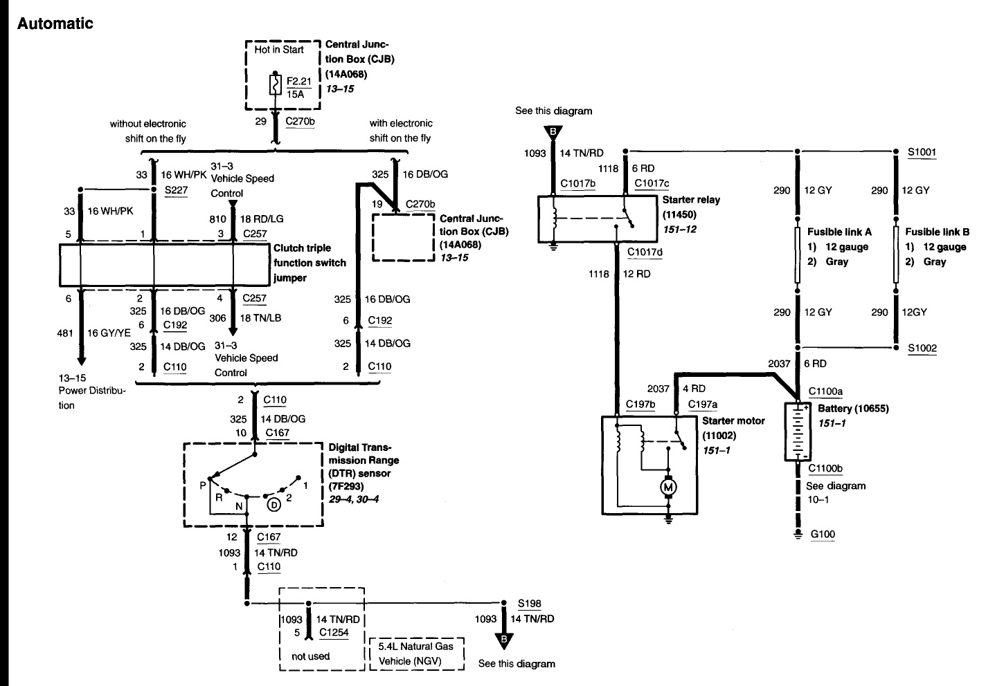 1995 Ford F150 Starter Wiring Diagram : Fine Ford Starter Selenoid Wiring Diagram 92 Ford F 150
