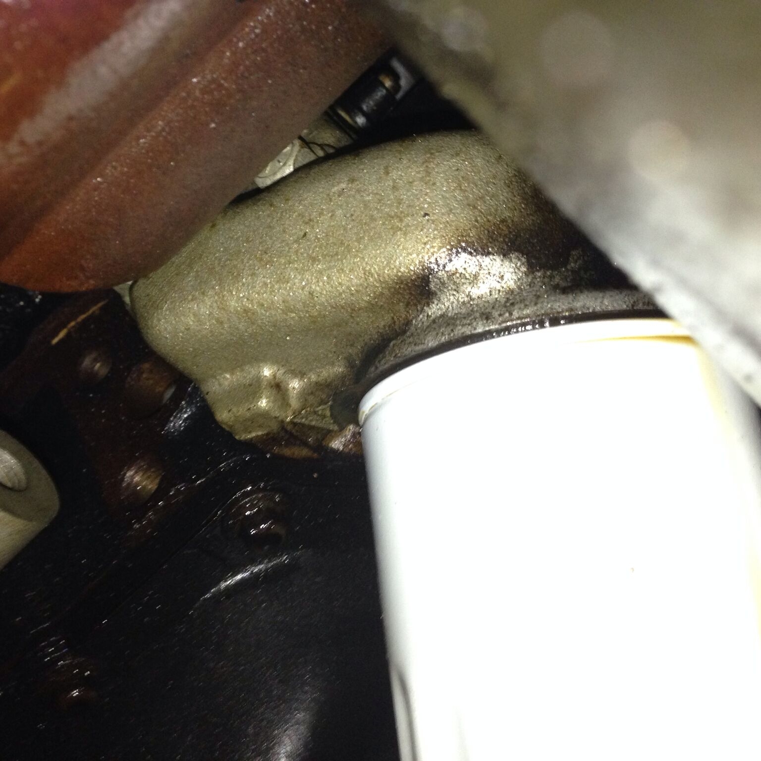 1997 Oldsmobile 88 Oil Filter Housing Cracked Hello, I Recently...