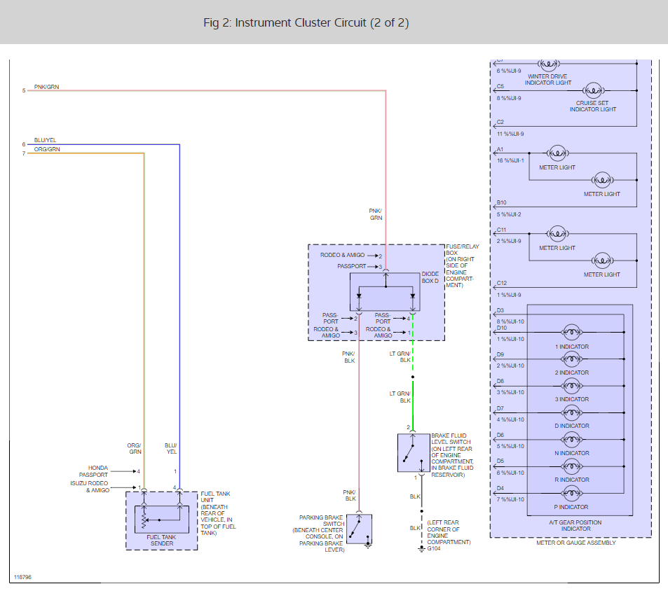 Isuzu Rodeo Fuel Pump Wiring Diagram from www.2carpros.com