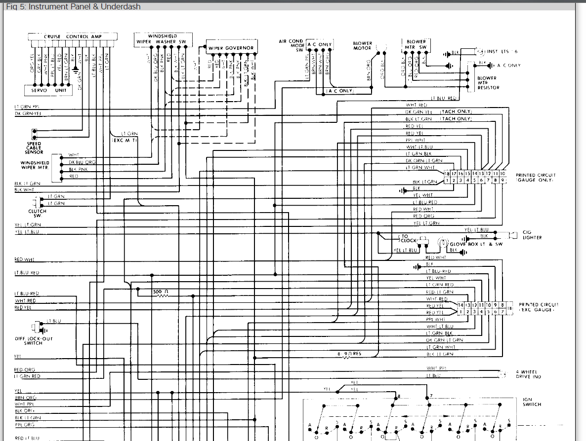 Headlight Switch Wiring Diagrams: Electrical Problem After Driving...