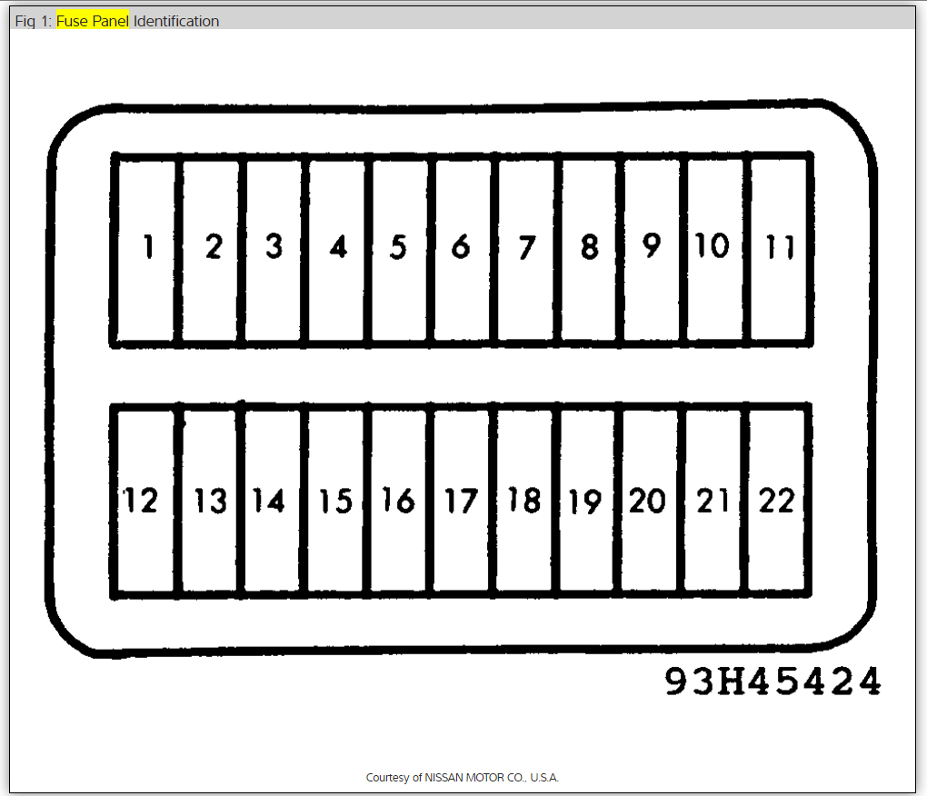 Nissan D21 Relay Diagram - Nissan D21 Fuse Box : I have an old beater