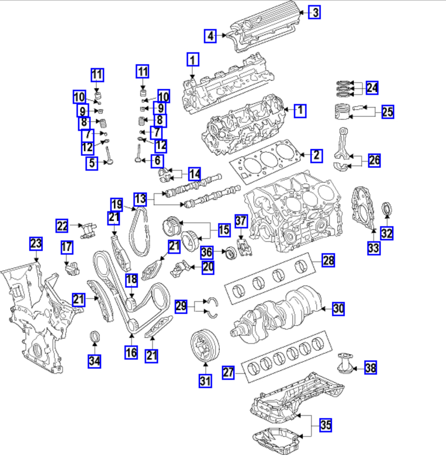 Lexus Timing Belt Or Chain Chart