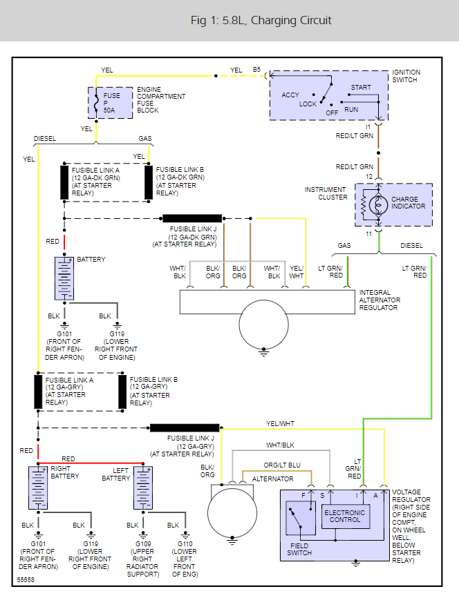 1989 6 5 Amp Ford Alternator Wiring Diagram - Wiring Diagram Schema