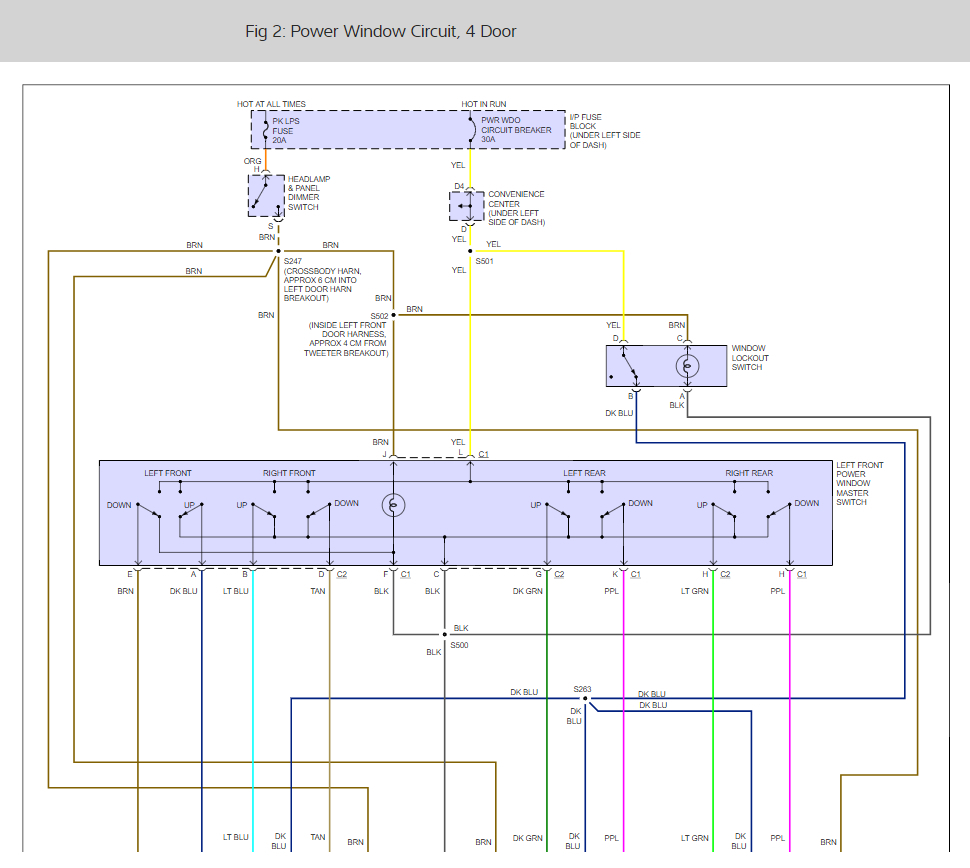 96 C1500 Door Lock Wiring Diagram