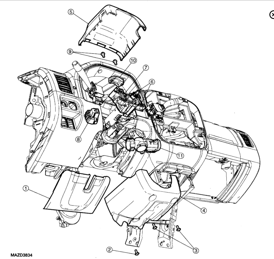 Mazda Tribute Ignition Switch Problems