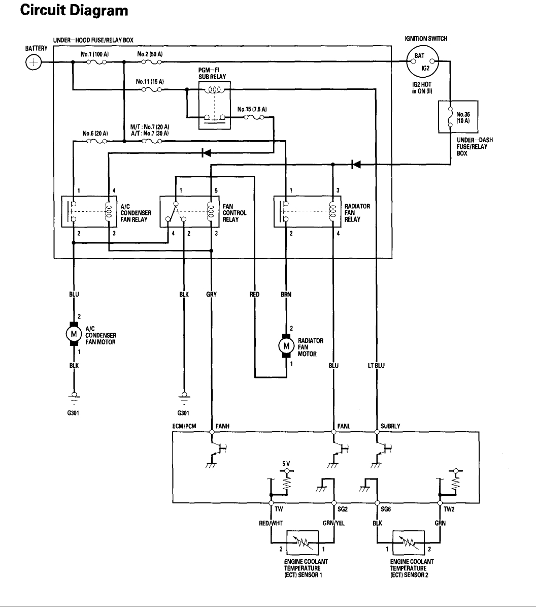 2007 Honda Civic Wiring Diagram