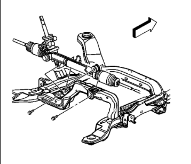 How to Replace a RACK & PINION? Steering Problem 6 Cyl Front