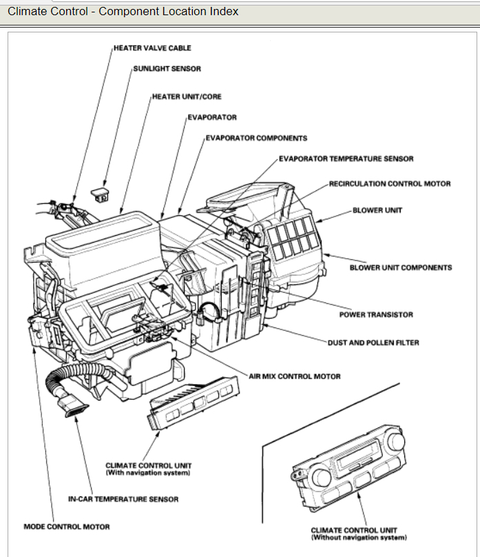 146430-7301 OEM ! 1999-2003 Acura RL A/C Heater Climate Control Unit P/N 