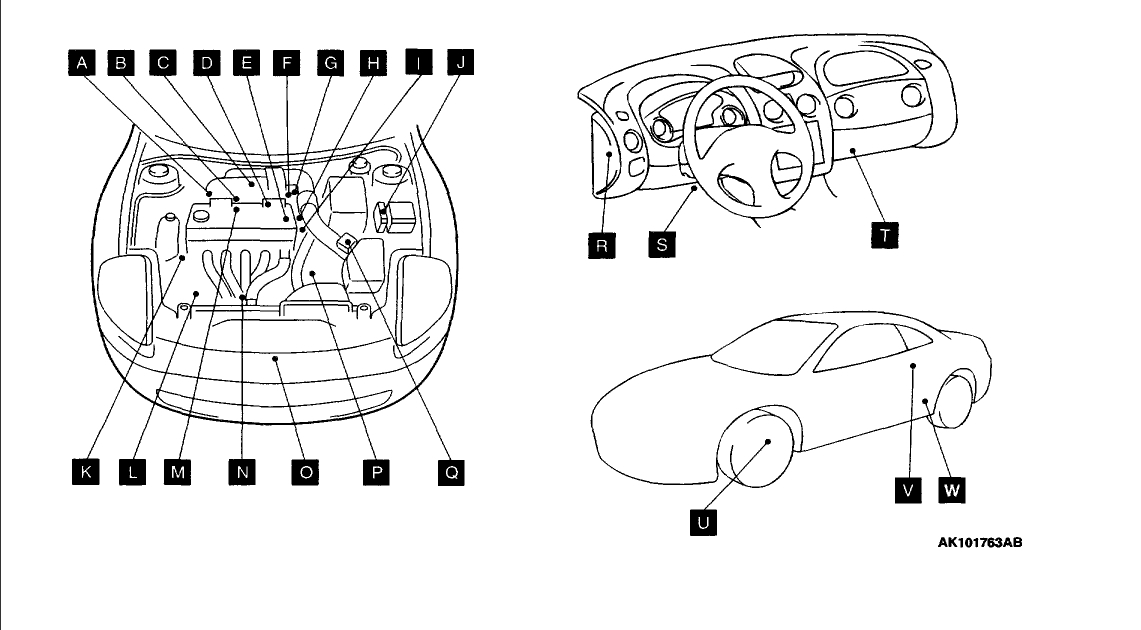 Ignition Coil Engine Mechanical Problem 4 Cyl Front Wheel Drive