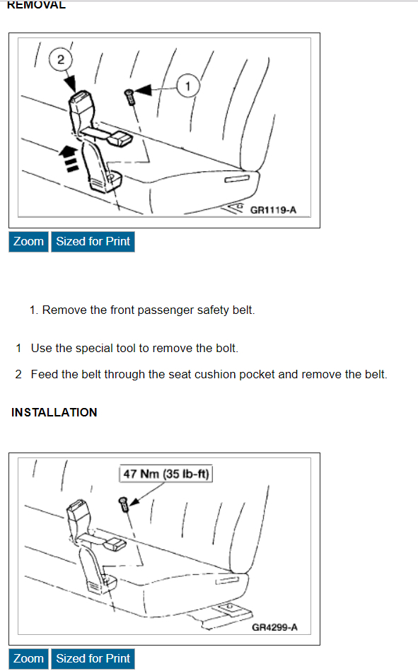 Seatbelt Removal How Do I Remove the Seat Belt Cover on the Floor...