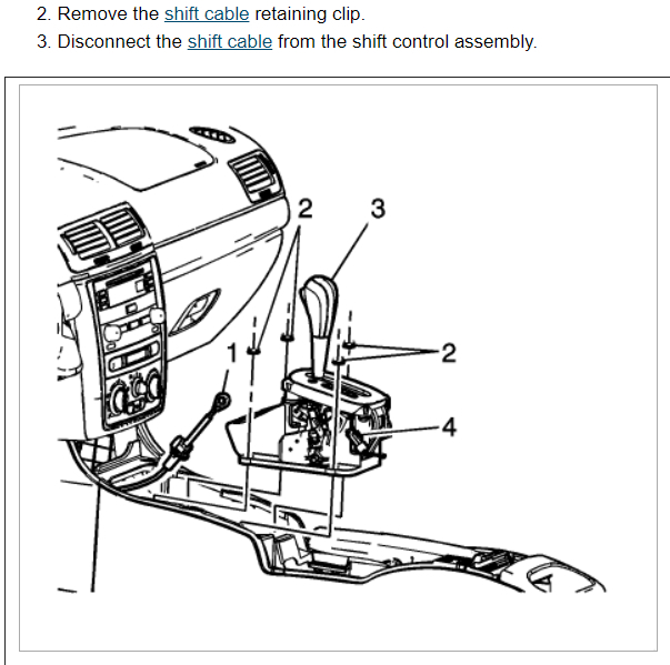 26 2006 Chevy Cobalt Shifter Assembly Diagram - Wiring Database 2020