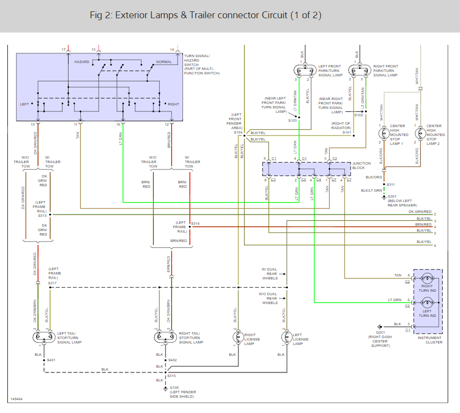 Wiring Diagram  Do You Have The Tail Light Wiring Diagram