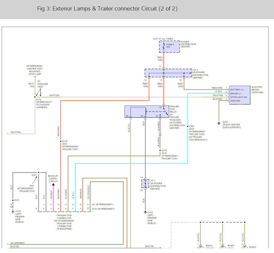 Wiring Diagram  Do You Have The Tail Light Wiring Diagram