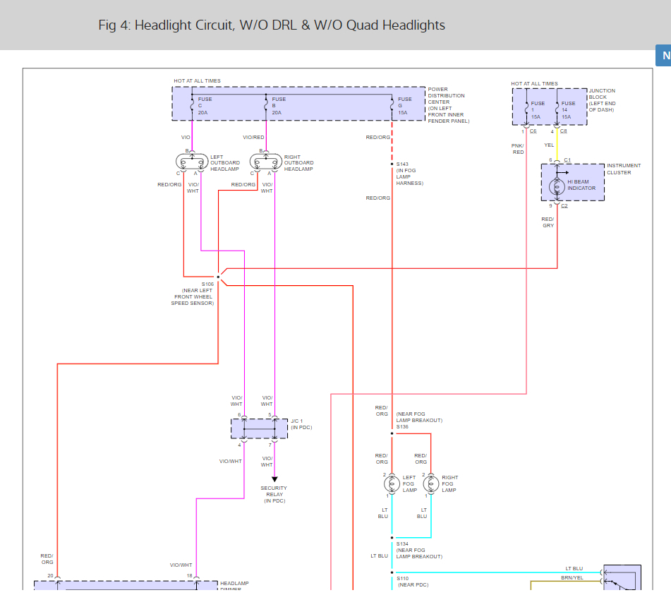 Headlight Wiring Diagram: I Am Looking for a Wiring Diagram for ... Find Wiring Diagram for 2017 Ram 1500 2CarPros