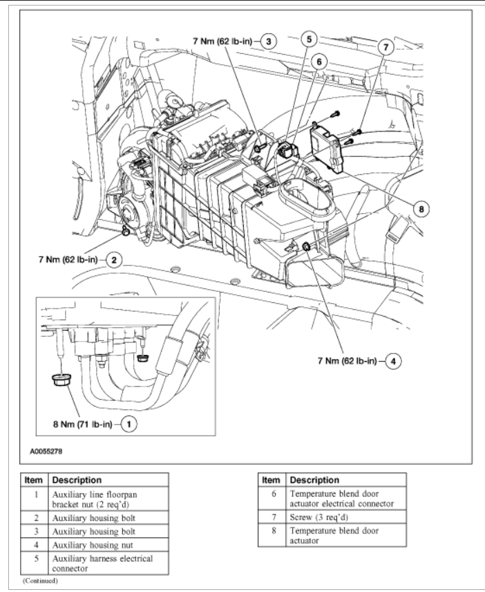 2004 Ford Explorer Blend Door Actuator Diagram - The Door