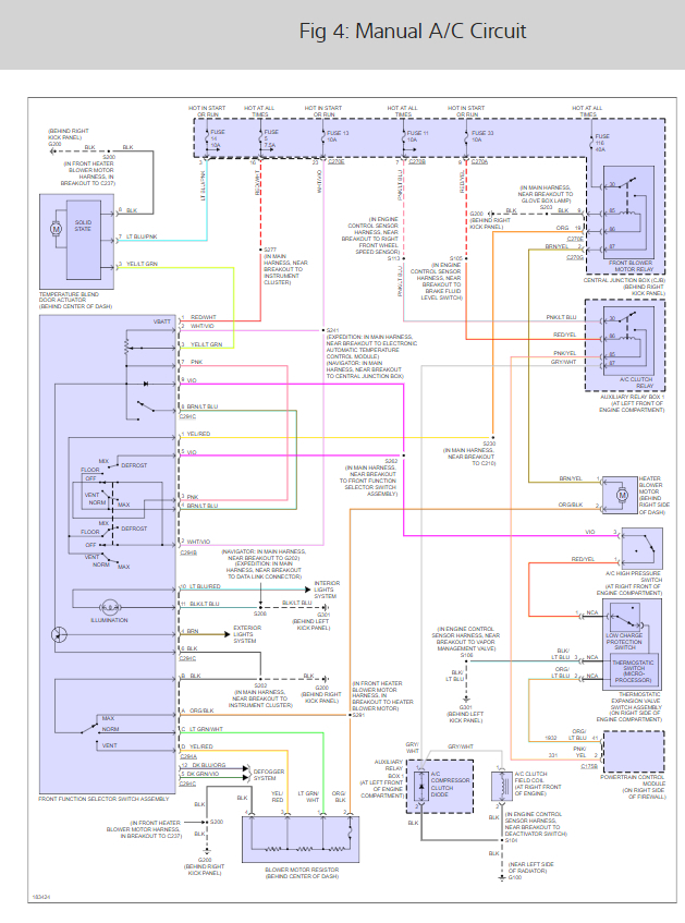 2004 Ford F250 Ac Wiring Diagram - Wiring Diagram