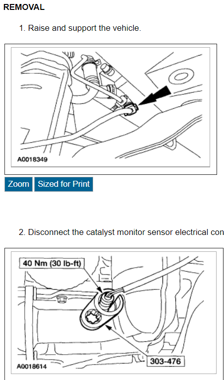 2004 Ford Escape Oxygen Sensor Location Diagram Schematic