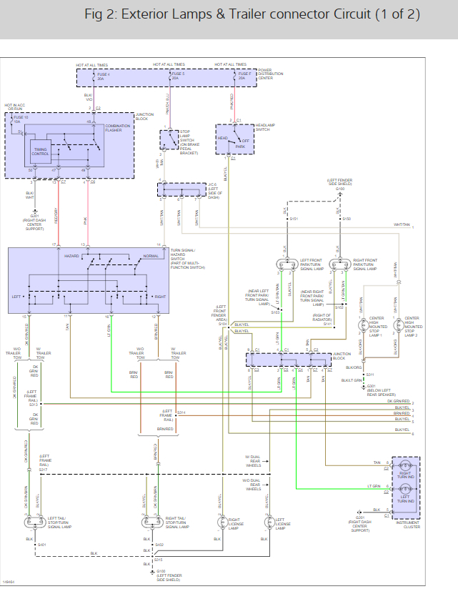 2003 Dodge Ram Brake Light Wiring Diagram