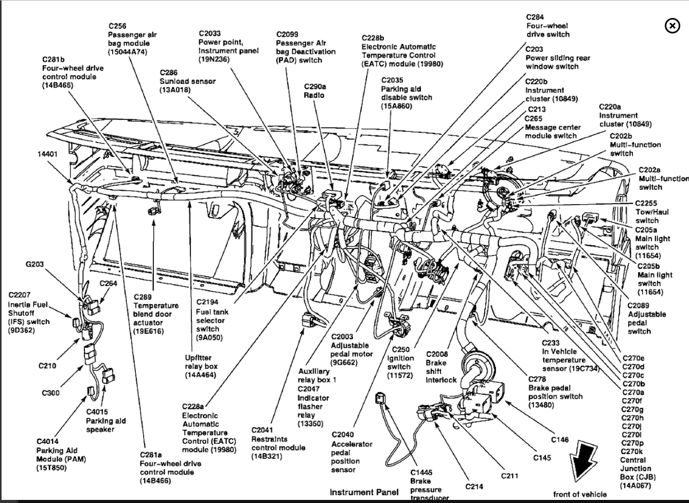 2003 F250 V10 Fuse Diagram