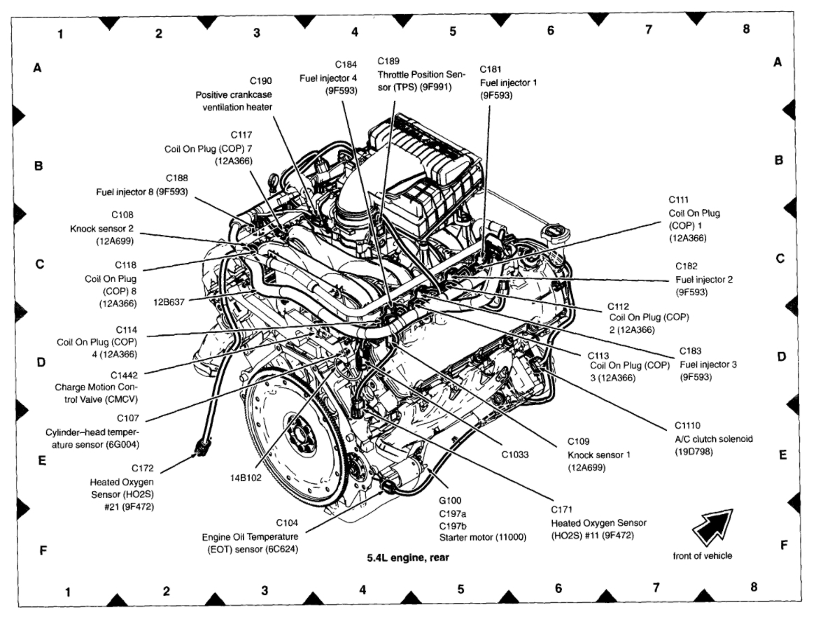 Location of the Coolant Temperature Sensor?: Engine Mechanical