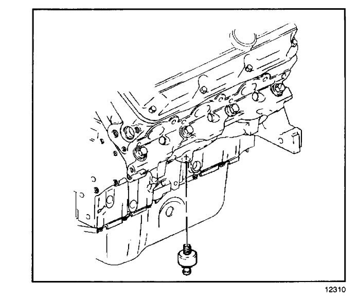 Code P0332 Bank 2 Knock Sensor Circuit Low Output