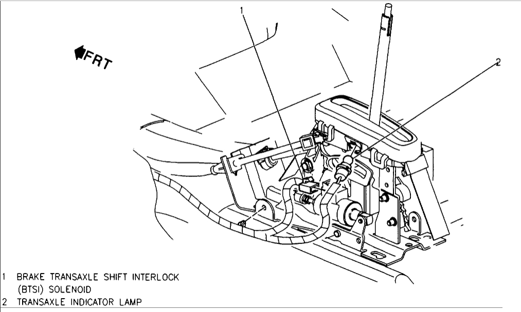 Gear Shift Stuck? How Can I Free Gear Shift. Can Only Move From D...