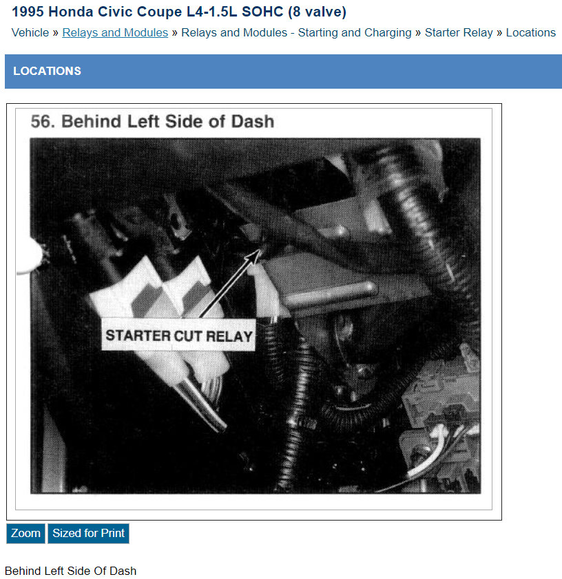 WHERE IS THE STARTER LOCATED ON A 2016 HONDA CIVIC intelligence overview